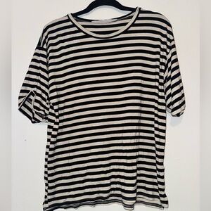 Angela Davis Striped Top